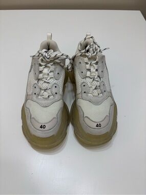 Balenciaga Triple S Sneakers - Clear Sole White 🤍